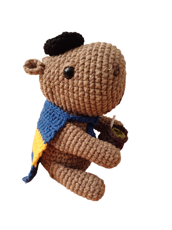 Producto - CAPIBARA CARPINCHO CON BANDERA Y MATE - POR ENCARGO