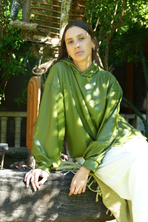 Producto - HOODIE AROMA CUERITO VERDE
