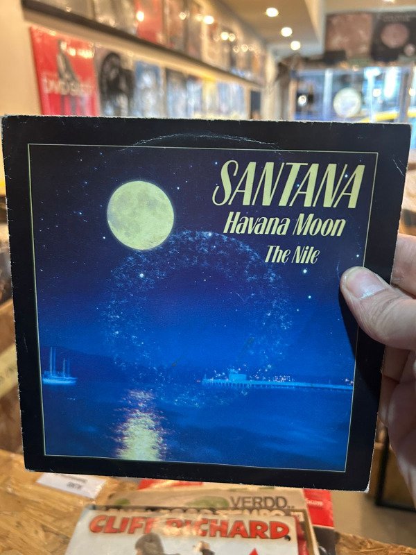 Producto - Santana Havana Moon vinilo simple 7 pulgadas