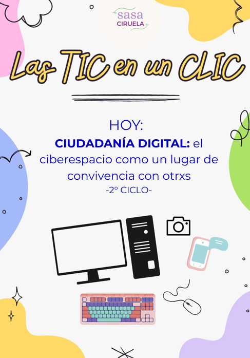 Producto - TIC EN UN CLIC - CIUDADANÍA DIGITAL SEGUNDO CICLO