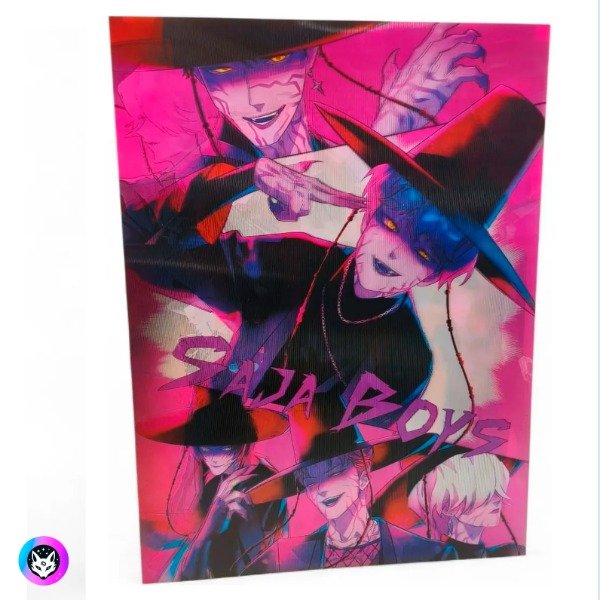 Producto - Poster lenticular A3  "SAJA" Kpop Demon Hunter