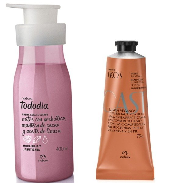 Producto - Hidratante corporal 400ml + hidratante de manos ekos 75gr