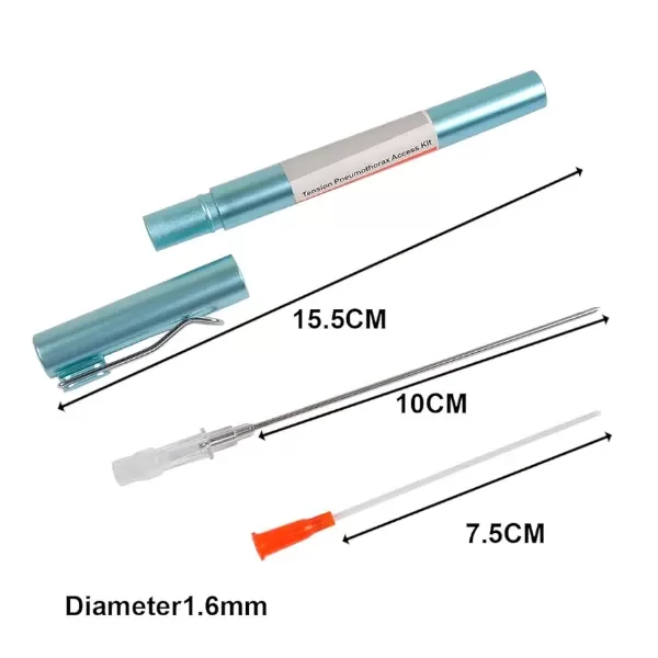 Producto - Aguja de descompresión de pecho 14G