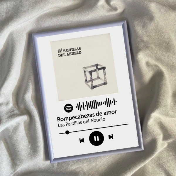 Producto - Cuadro Canción (Rompecabezas de Amor - LPDA)