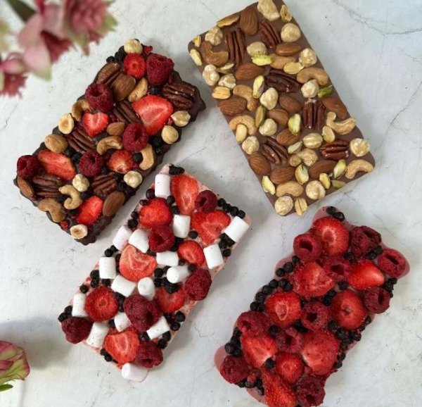 Producto - Molde silicona tableta choco frutillas - 5