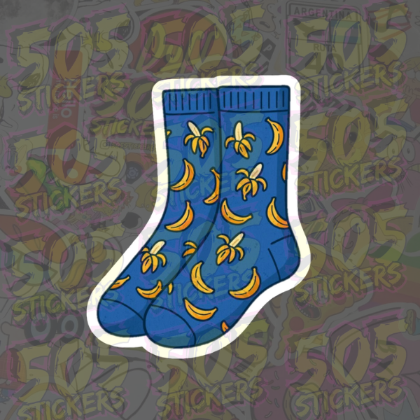 Producto - Sticker Heated Rivalry, medias bananas #2030