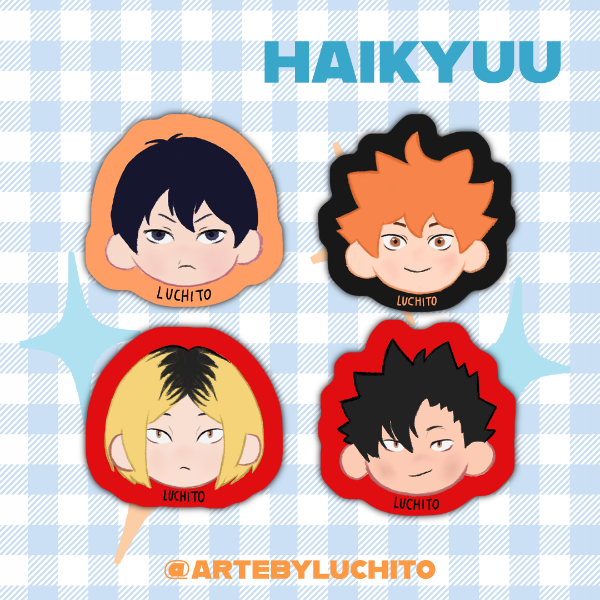 Producto - Calcos Haikyuu