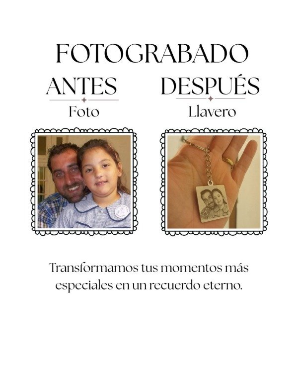 Producto - Llavero Fotograbado - 2