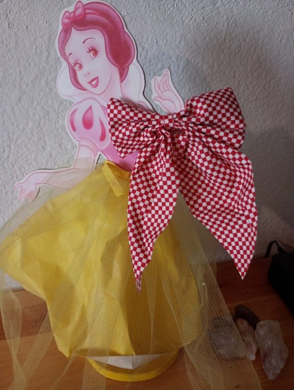 Producto - hebillas con moño en tono rojo