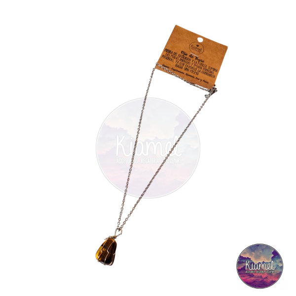 Producto - Cadenita piedra natural Ojo de Tigre