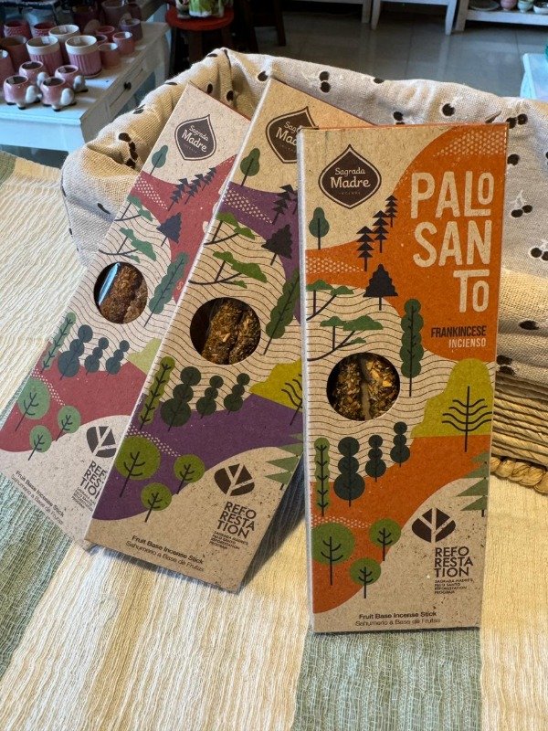 Producto - Sahumerio Palo Santo Corto Sagrada Madre - cada uno ( Efectivo: 1.200)