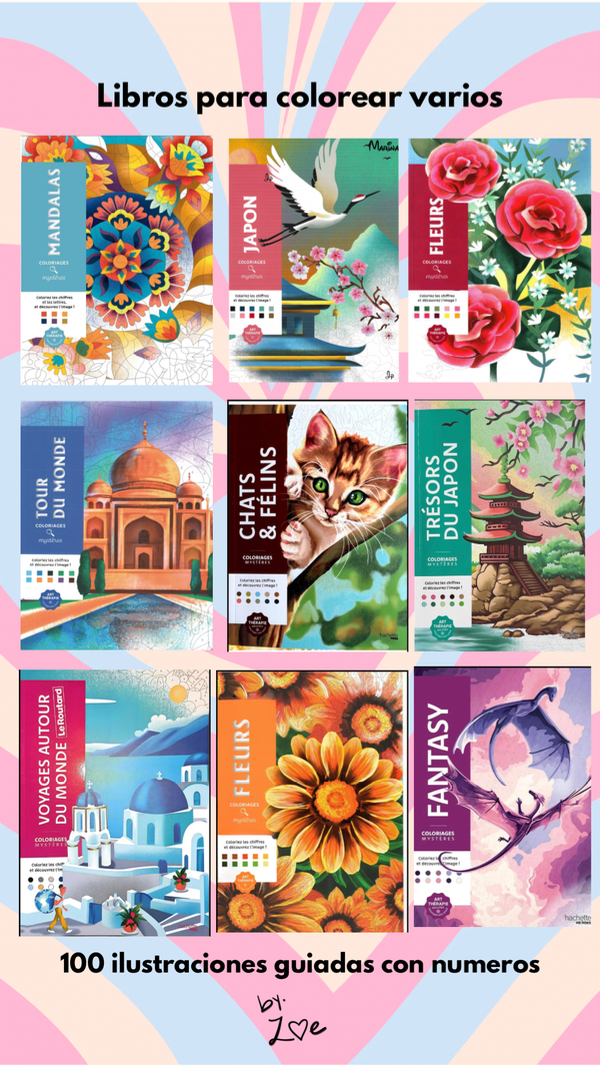 Producto - pdf individuales libros para colorear - 6
