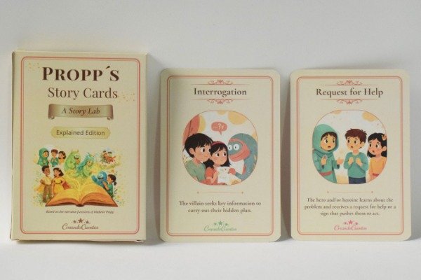 Producto - Propp s Story Cards. With explanations.