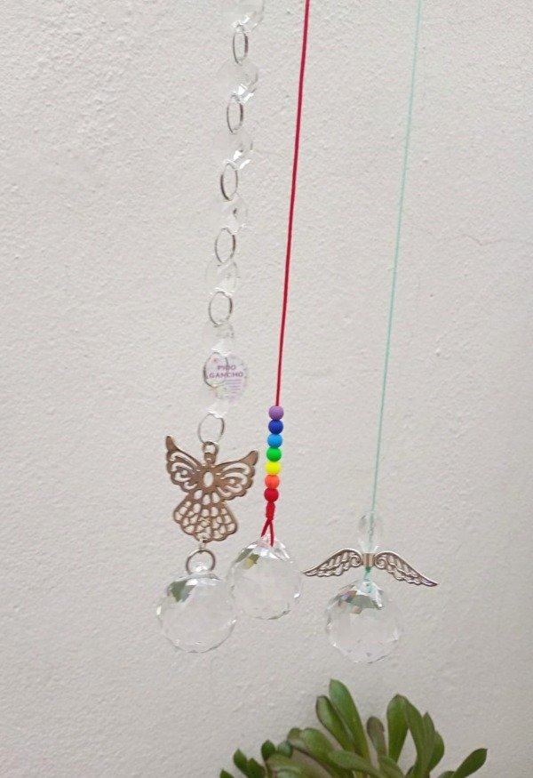 Producto - 6 atrapasoles con esfera de cristal de 3 cm