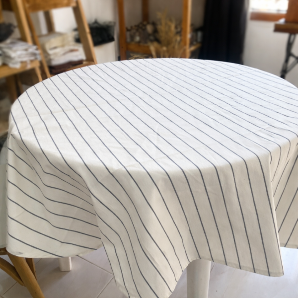 Producto - Mantel Redondo - Rayado