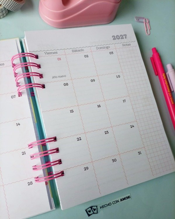 Producto - Agenda dos días Escencial - 7