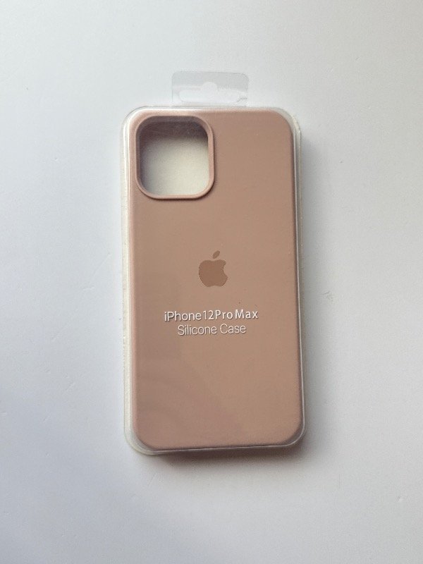 Producto - Silicone case nude iphone 12 pro max