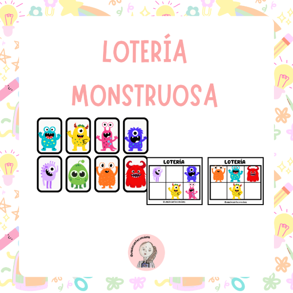 Producto - LOTERÍA DE MONSTRUOS
