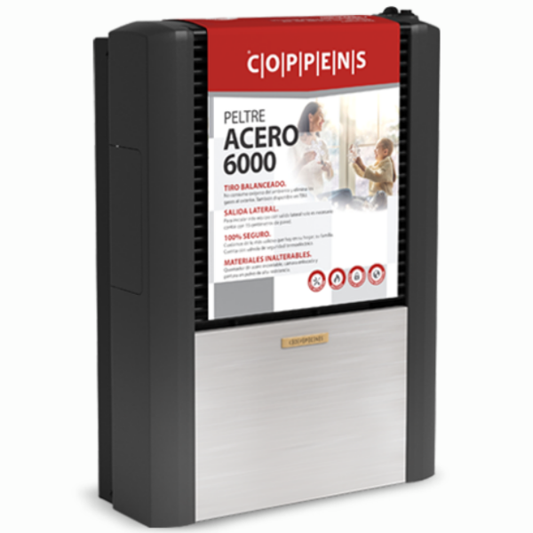 Producto - CALEFACTOR COPPENS PELTRE ACERO 6000 TB Y TBU