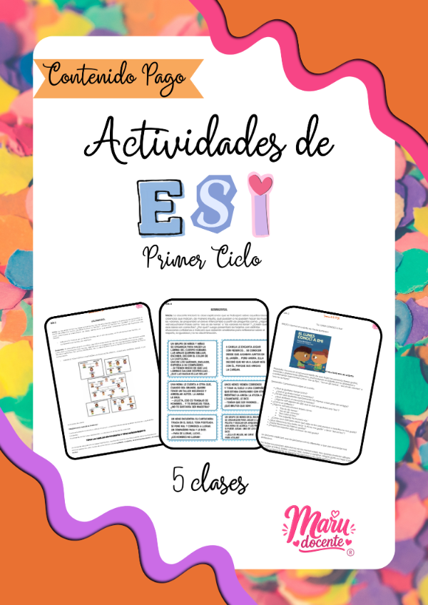 Producto - SEMANA ESI PRIMER CICLO