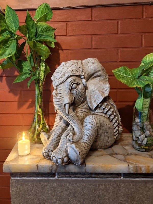 Producto - ELEFANTE SENTADO GIGANTE 60CM