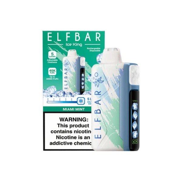Producto - ElfBar Ice King 40.000 Puff Miami Mint