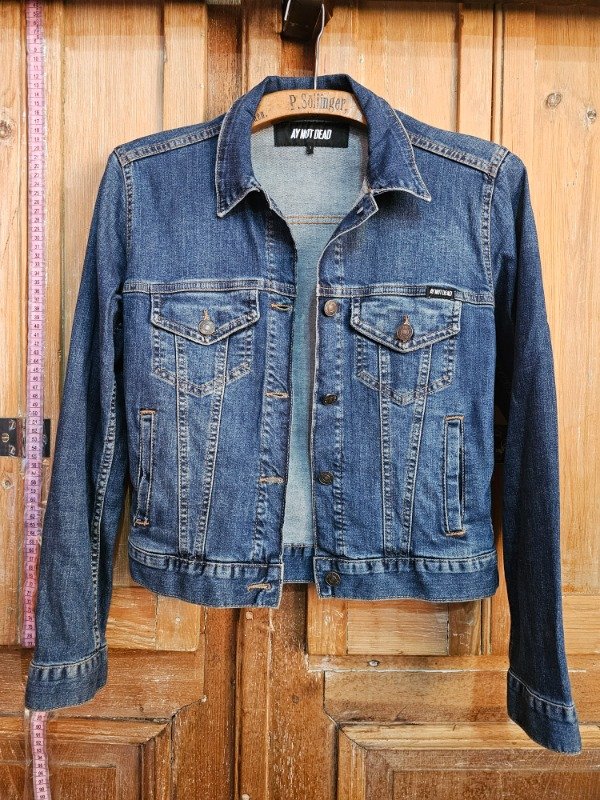 Producto - Campera de Jean Ay Not Dead Azul t.1