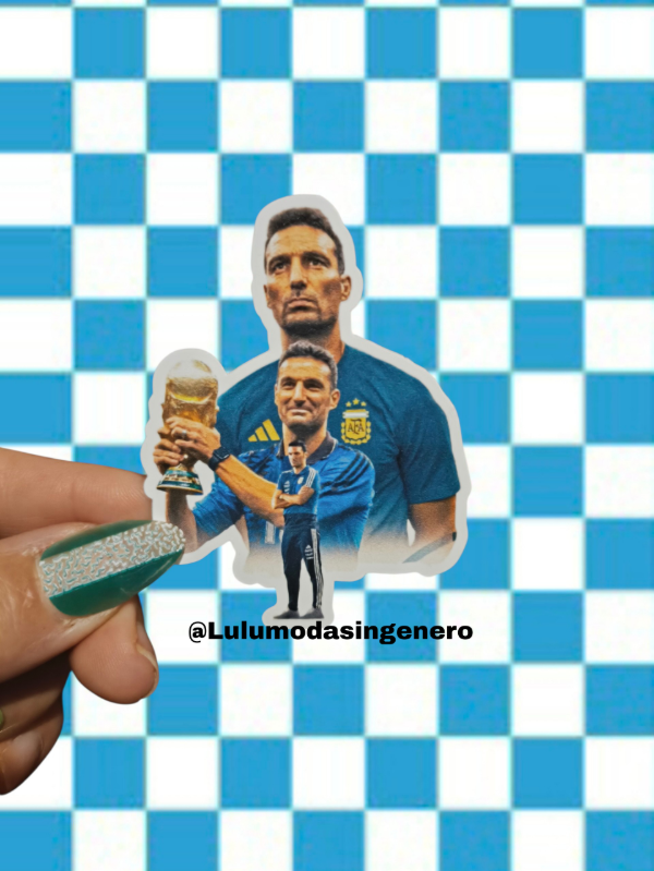 Producto - Sticker Vinilo Scaloni