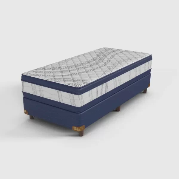 Producto - Conjunto de Espuma  Zafiro 32cm Con Pillow - 1 Plaza