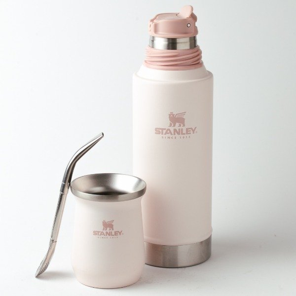 Producto - SET PINK - TERMO STANLEY MATE SYSTEM 800 ML ROSE QUARTZ