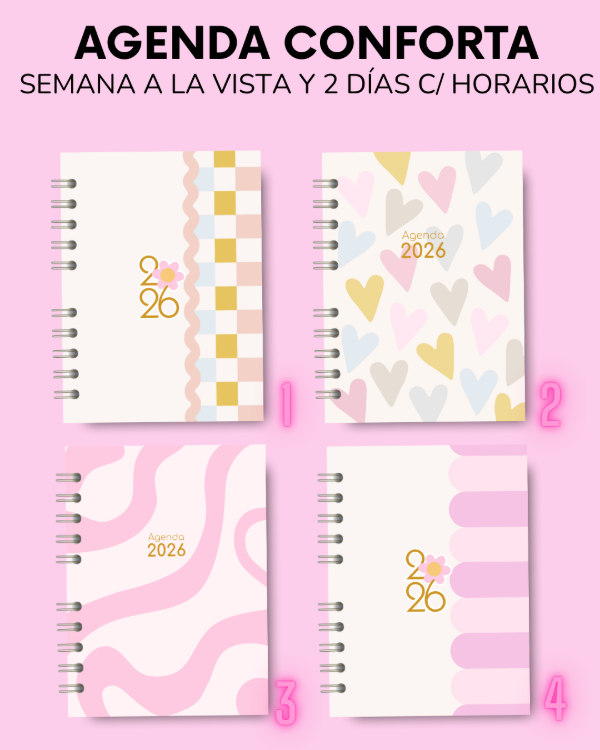 Producto - AGENDA CONFORTA - 2 días o diaria 2026