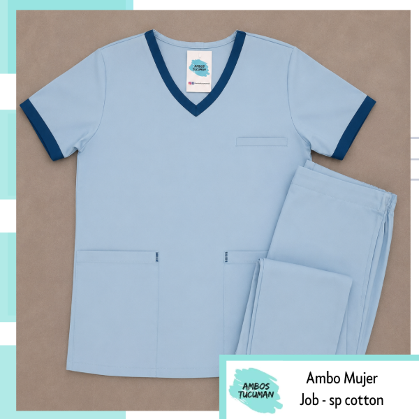 Producto - Ambo Job Celeste detalle Petroleo
