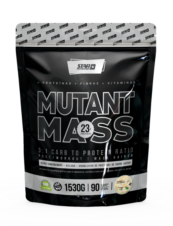 Producto - Mutant Mass x 1,5 Kilos Star Nutrition Sin Tacc