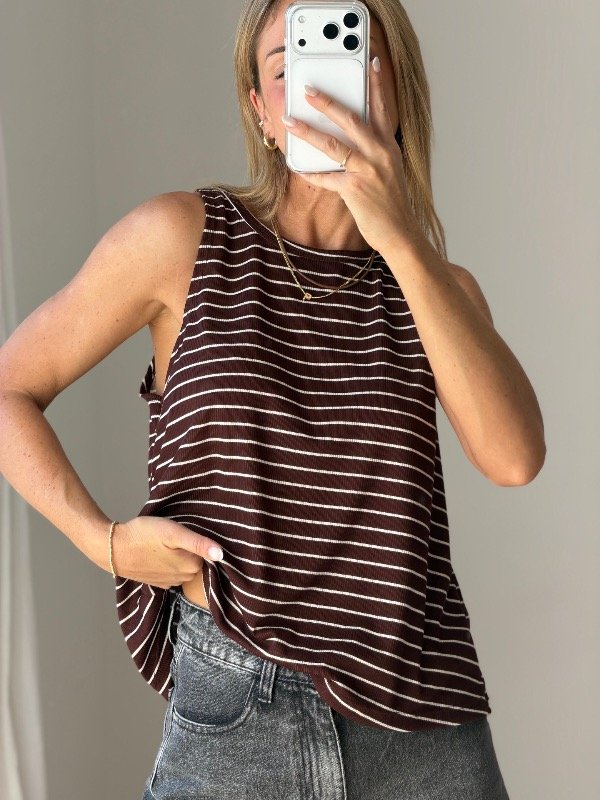 Producto - MUSCULOSA RAYADA EVASE