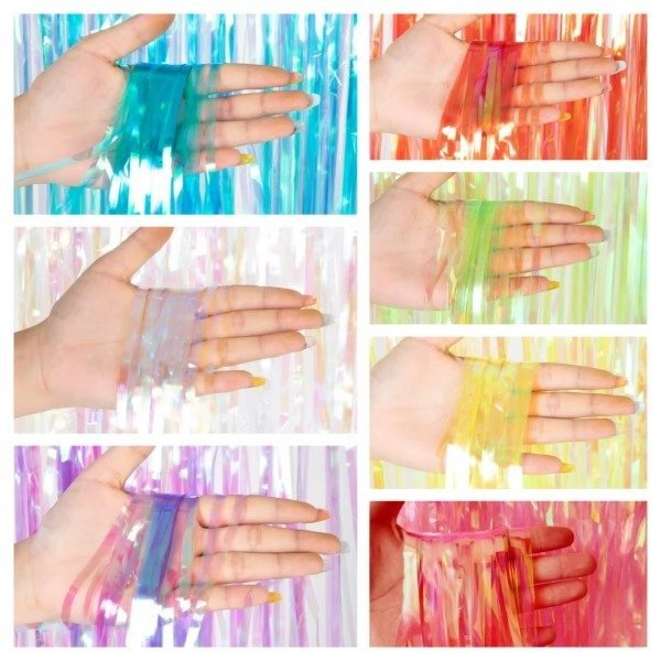 Producto - Cortina lluvia Iridiscente