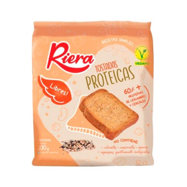 Producto - Tostadas Proteicas x 200g RIERA