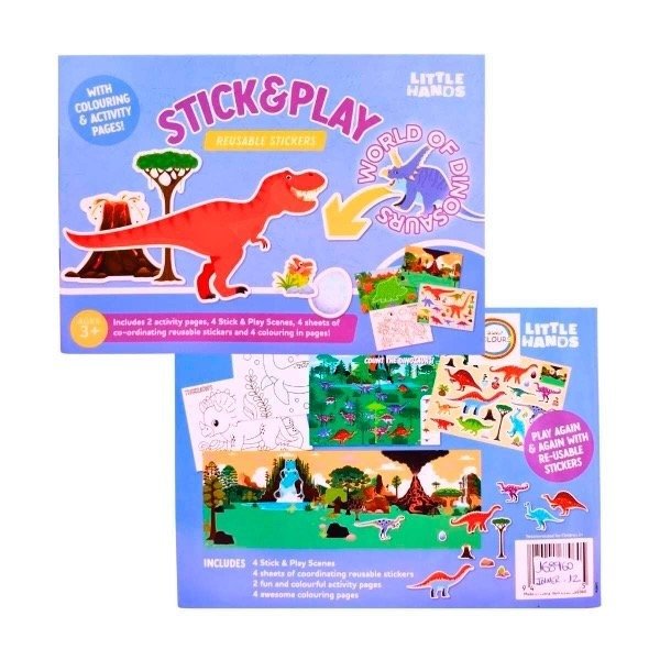 Producto - Libros de stickers reutilizables  - C1