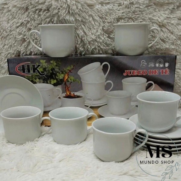 Producto - Juego de tazas y platillos 12 pzas