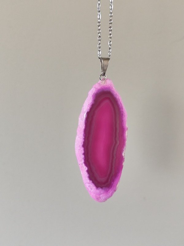 Producto - Collar laja Fucsia