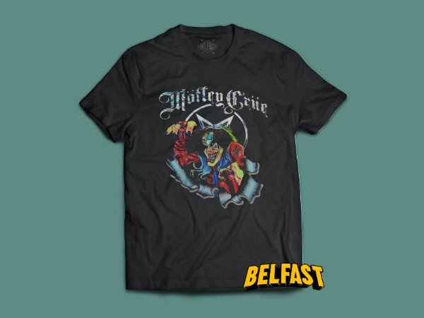 remera motley crue vintage