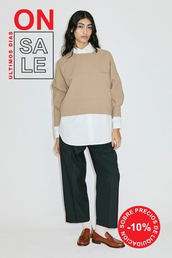 Producto - Blusa Bombé Corte Nylon FW26-MBBCN
