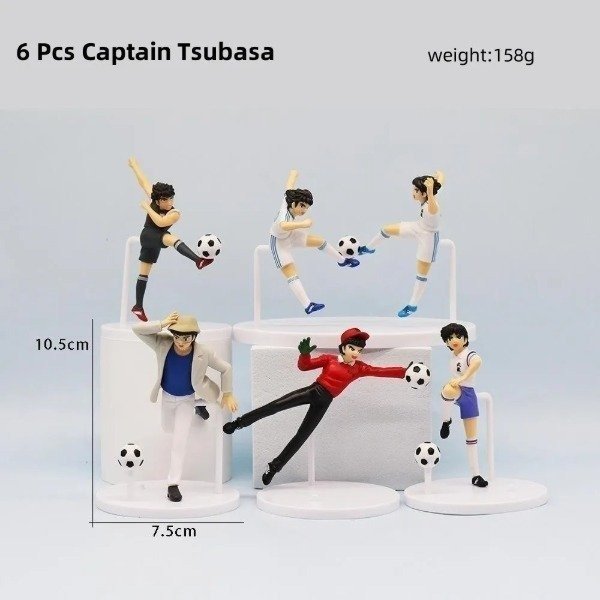 Producto - Figura Super Campeones po SET - Captain Tsubasa - (10cm aprox )