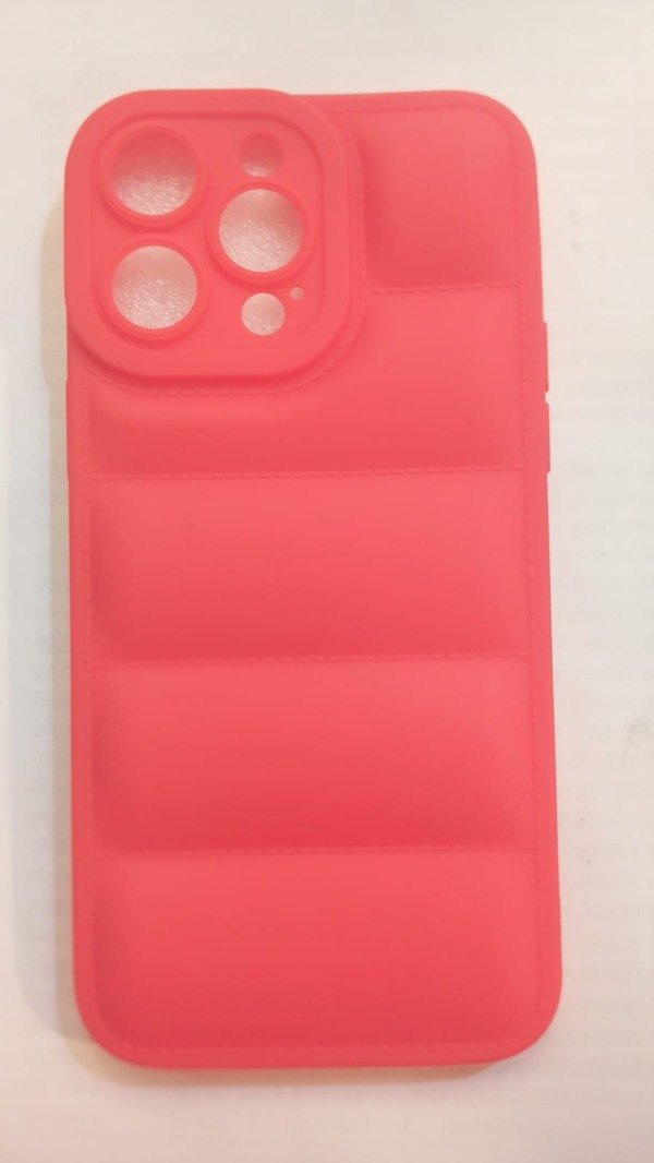 Producto - Funda Puffer Rojo para iPhone 14 Pro Max