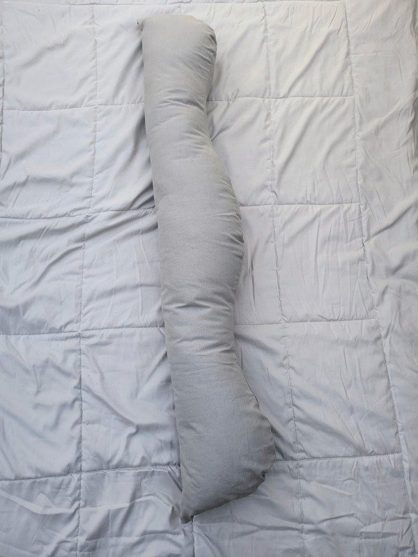 Producto - Almohadón de embarazada gris