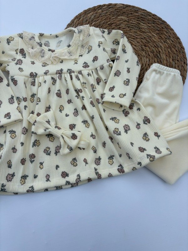 Producto - Conjunto Vestido Crema