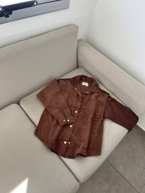 Producto - CAMISACO CORDEROY CHOCOLATE