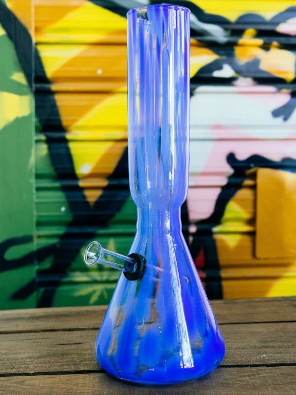 Producto - Bong Vidrio Lava Azul 30cm