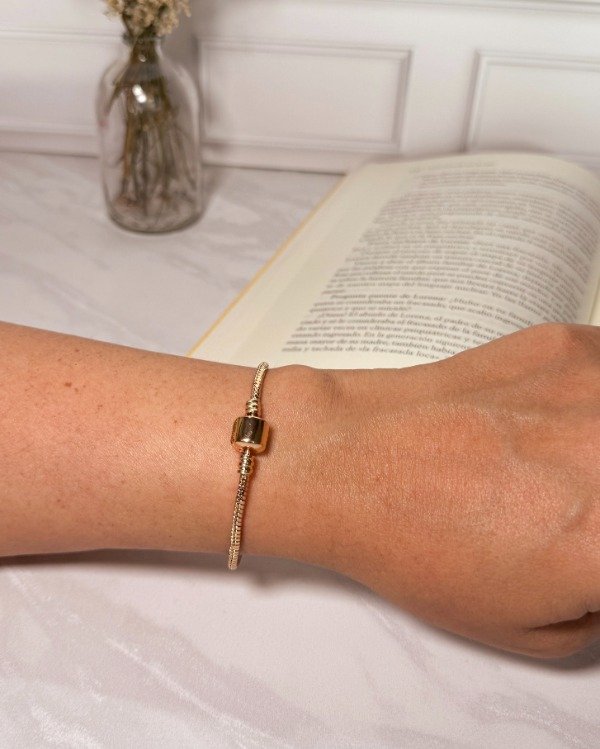 Producto - Pulsera estilo pandora ball gold