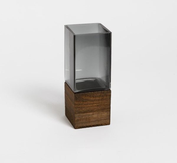 Producto - FANALES HUMO CON BASE DE MADERA CUADRADOS