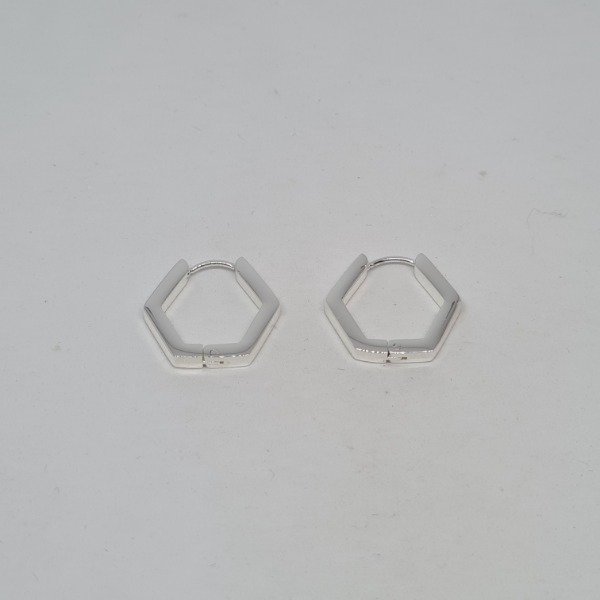 Producto - Argolla borde cuadrado 17mm